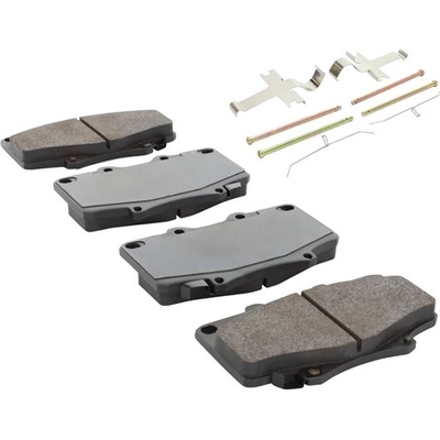 Front Semi Metallic Pads by QUALITY-BUILT - 1003-0502M pa3