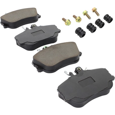 Front Semi Metallic Pads by QUALITY-BUILT - 1003-0645M pa8