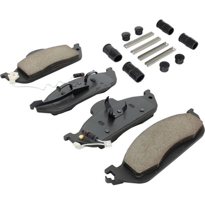 Front Semi Metallic Pads by QUALITY-BUILT - 1003-0760M pa7