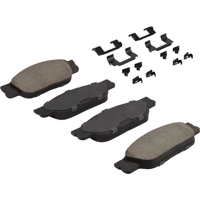 Front Semi Metallic Pads by QUALITY-BUILT - 1003-0805M pa8