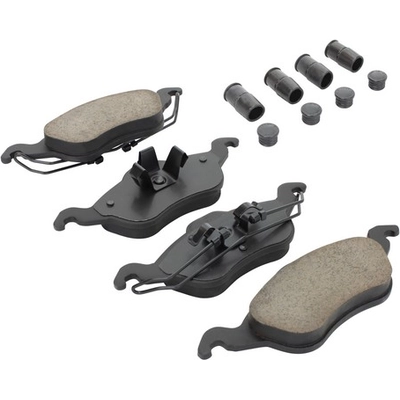 Front Semi Metallic Pads by QUALITY-BUILT - 1003-0816M pa3