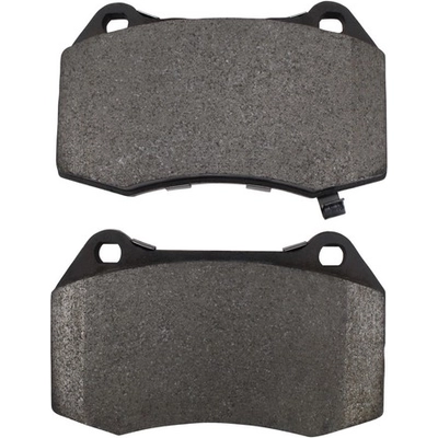 Front Semi Metallic Pads by QUALITY-BUILT - 1003-0960M pa6
