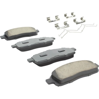 Front Semi Metallic Pads by QUALITY-BUILT - 1003-1083M pa3
