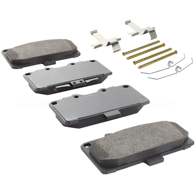 QUALITY-BUILT - 1003-1182M - Front Disc Brake Pad Set pa4