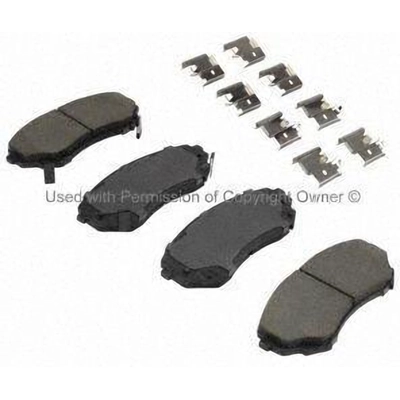 Front Semi Metallic Pads by QUALITY-BUILT - 1003-1331M pa1