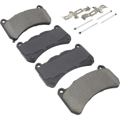 Front Semi Metallic Pads by QUALITY-BUILT - 1003-1365M pa3