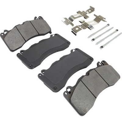 Front Semi Metallic Pads by QUALITY-BUILT - 1003-1792M pa3