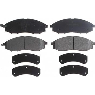 Front Semi Metallic Pads by RAYBESTOS - SGD830M pa10