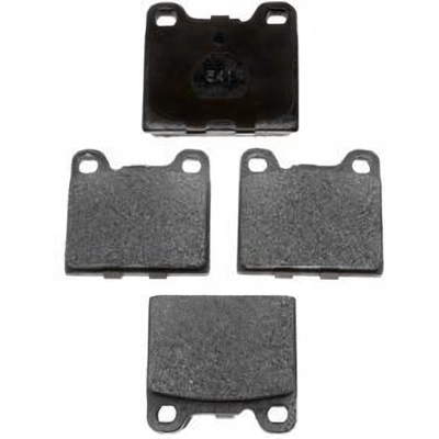 Front Semi Metallic Pads - RAYBESTOS R-Line - MGD31BM pa2
