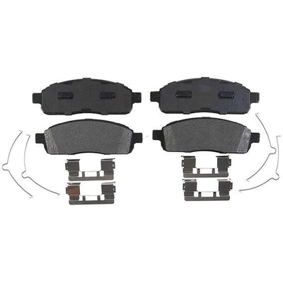 Front Semi Metallic Pads by RAYBESTOS - PGD1083M pa7
