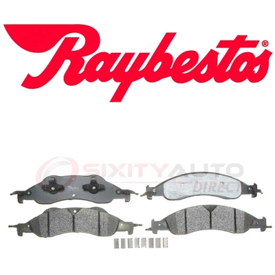 Front Semi Metallic Pads by RAYBESTOS - PGD1278M pa6