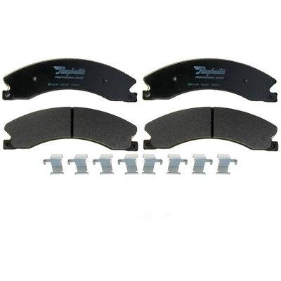 Front Semi Metallic Pads by RAYBESTOS - PGD1411M pa11