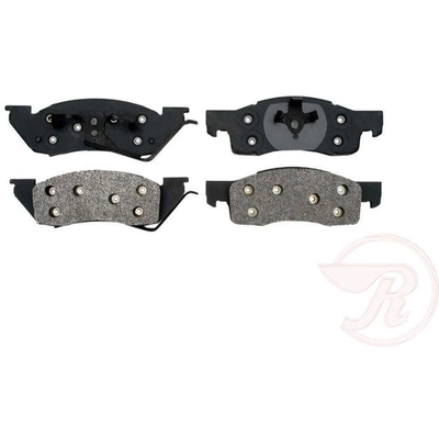 Front Semi Metallic Pads by RAYBESTOS - PGD344AM pa1