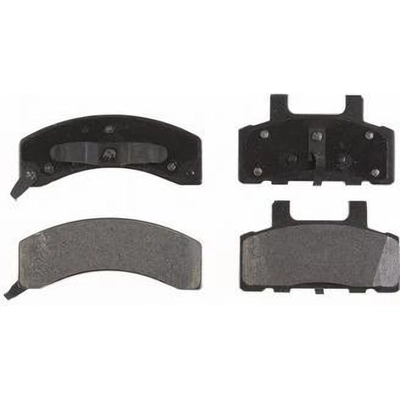 Front Semi Metallic Pads by RAYBESTOS - PGD368M pa5
