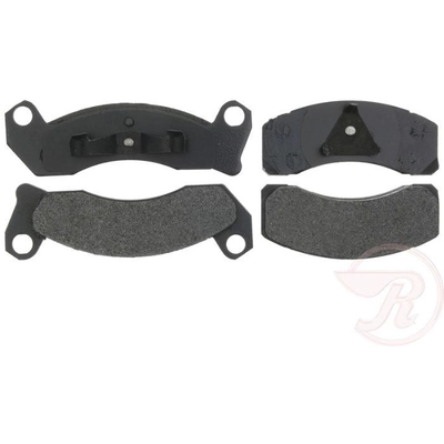 Front Semi Metallic Pads by RAYBESTOS - PGD431M pa1