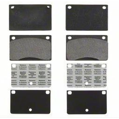 Front Semi Metallic Pads by RAYBESTOS - PGD43AM pa7