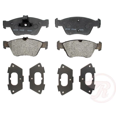 Front Semi Metallic Pads by RAYBESTOS - PGD710M pa1