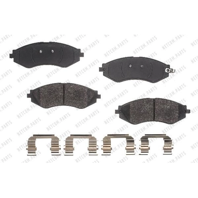 RS PARTS - RSD1035MH - Front Semi Metallic Pads pa2