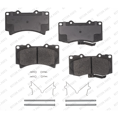 Front Semi Metallic Pads by RS PARTS - RSD1119MH pa1