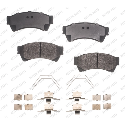 RS PARTS - RSD1164MH - Front Semi Metallic Pads pa1