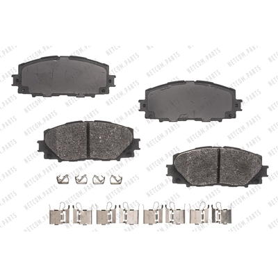 Front Semi Metallic Pads by RS PARTS - RSD1184AMH pa1