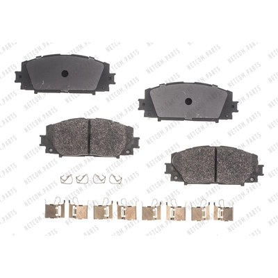 RS PARTS - RSD1184MH - Front Semi Metallic Pads pa1