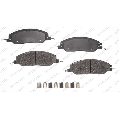Front Semi Metallic Pads by RS PARTS - RSD1463MH pa1