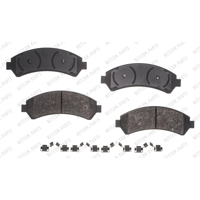RS PARTS - RSD726MH - Front Semi Metallic Pads pa1