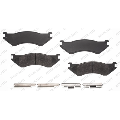 Front Semi Metallic Pads by RS PARTS - RSD758MH pa1