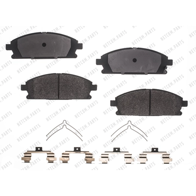 RS PARTS - RSD855AMH - Front Semi Metallic Pads pa1