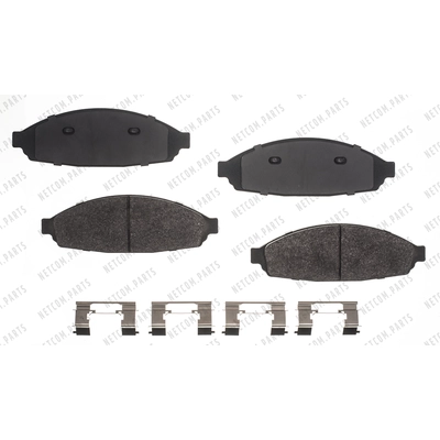 RS PARTS - RSD931MH - Front Semi Metallic Pads pa1