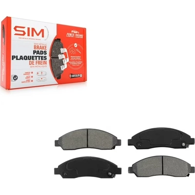 Front Semi Metallic Pads by SIM - SIM-1039 pa4