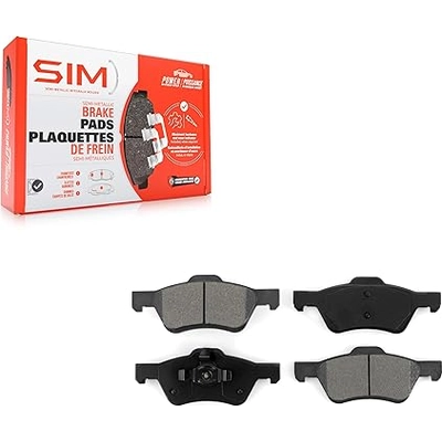 Front Semi Metallic Pads by SIM - SIM-1047 pa3
