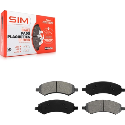 Front Semi Metallic Pads by SIM - SIM-1084 pa5