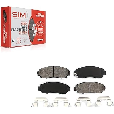 Front Semi Metallic Pads by SIM - SIM-1089 pa7