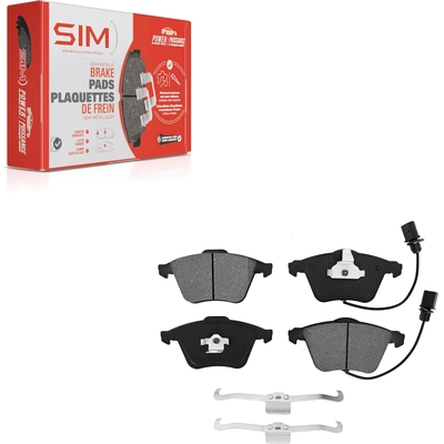 SIM - SIM-1111 - Front Semi-Metallic Disc Brake Pads pa2