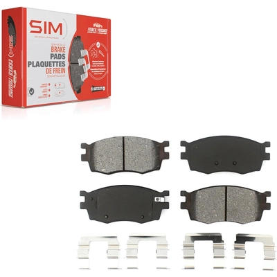 SIM - SIM-1156 - Front Semi Metallic Pads pa9