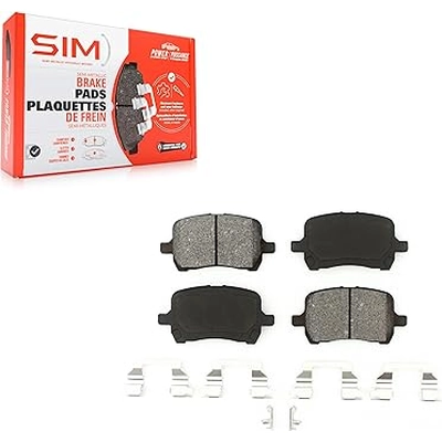 Front Semi Metallic Pads by SIM - SIM-1160 pa3