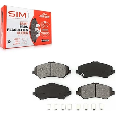 SIM - SIM-1273 - Front Semi Metallic Pads pa6