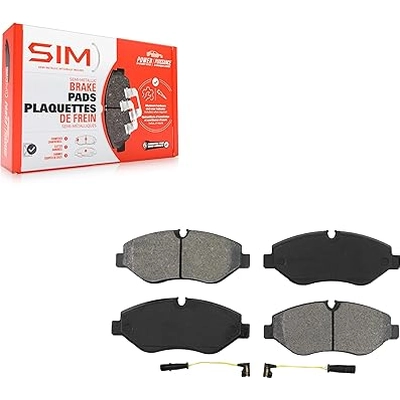 Front Semi Metallic Pads by SIM - SIM-1316A pa4