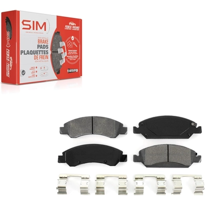 SIM - SIM-1363 - Front Semi Metallic Pads pa10