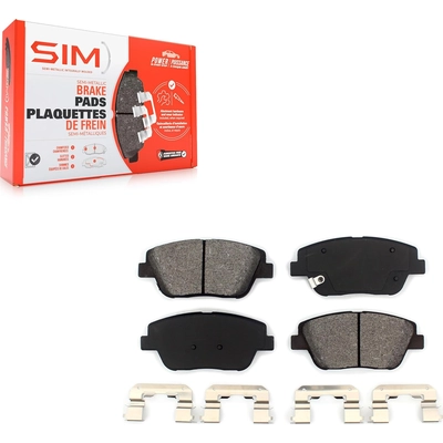 Front Semi Metallic Pads by SIM - SIM-1444 pa9
