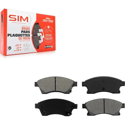 SIM - SIM-1522 - Front Semi Metallic Pads pa9
