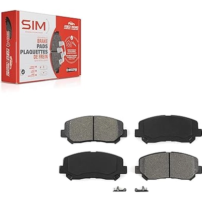 Front Semi Metallic Pads by SIM - SIM-1623 pa7