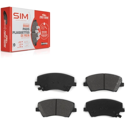 Front Semi Metallic Pads by SIM - SIM-1912 pa7