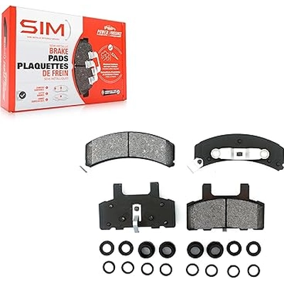 SIM - SIM-369 - Front Semi Metallic Pads pa12