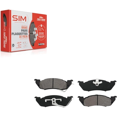 Front Semi Metallic Pads by SIM - SIM-529 pa5