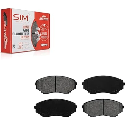 Front Semi Metallic Pads by SIM - SIM-551 pa10
