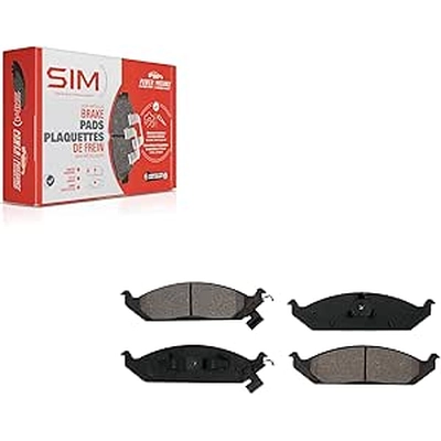 Front Semi Metallic Pads by SIM - SIM-650 pa5