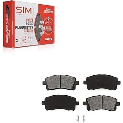 Front Semi Metallic Pads by SIM - SIM-721 pa3
